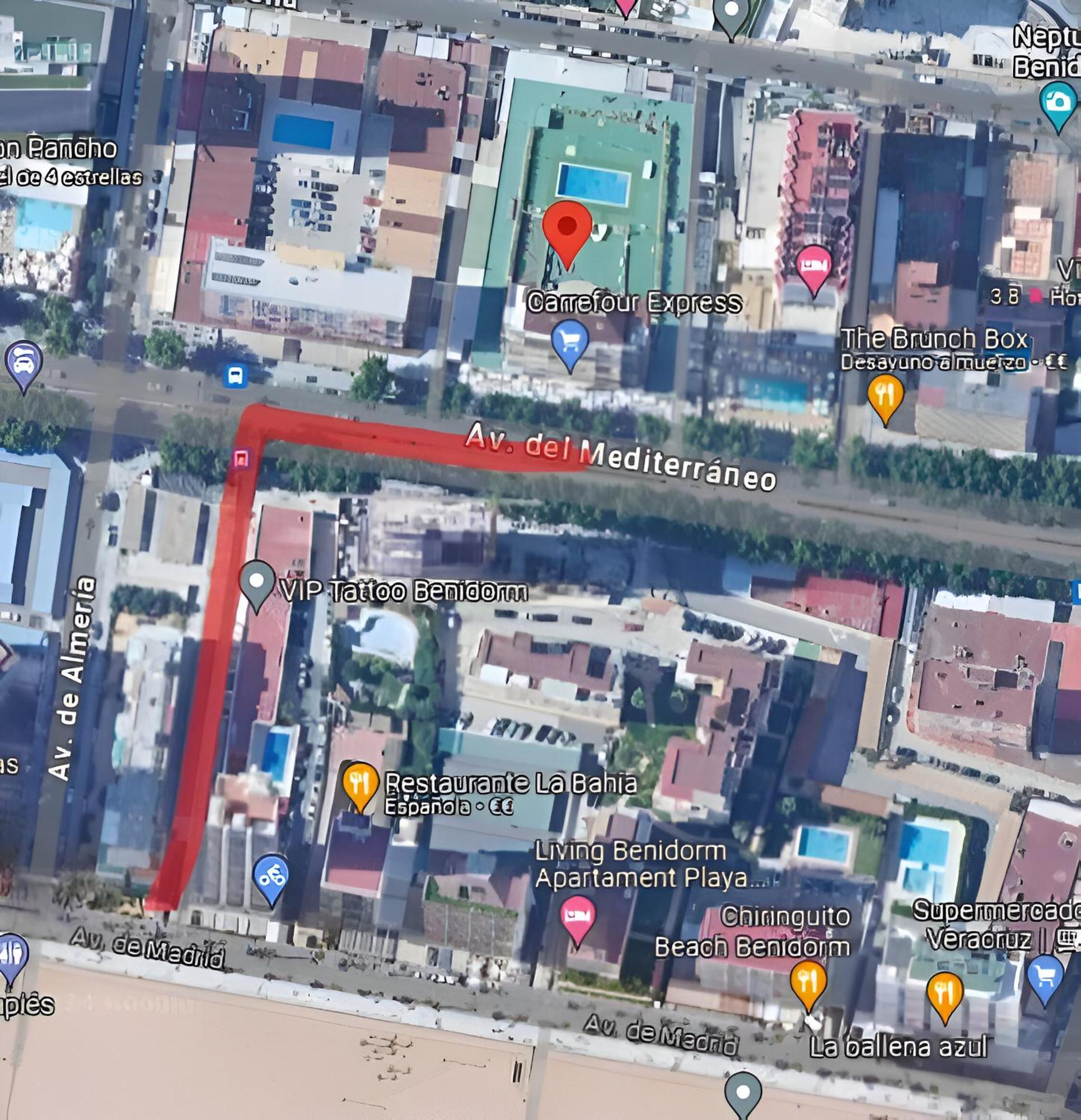 Paraiso Mediterraneo Levante Beach Pool & Parking Benidorm Exterior photo